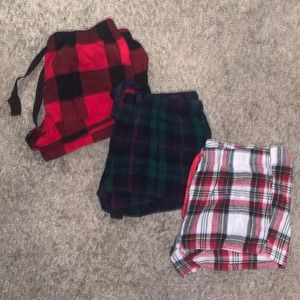 Three pairs of holiday shorts from old navy